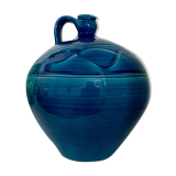 Enamelled jug artisanal pottery