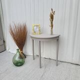 Console, table d'appoint en bois peint