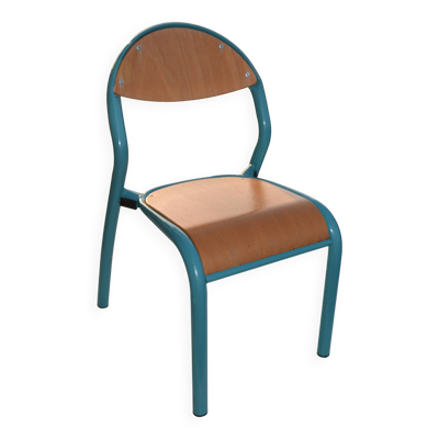 Chaise vintage d'école maternelle