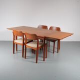 All dining room Scandinavian by Henning Kjaernulf for Vejle Stole