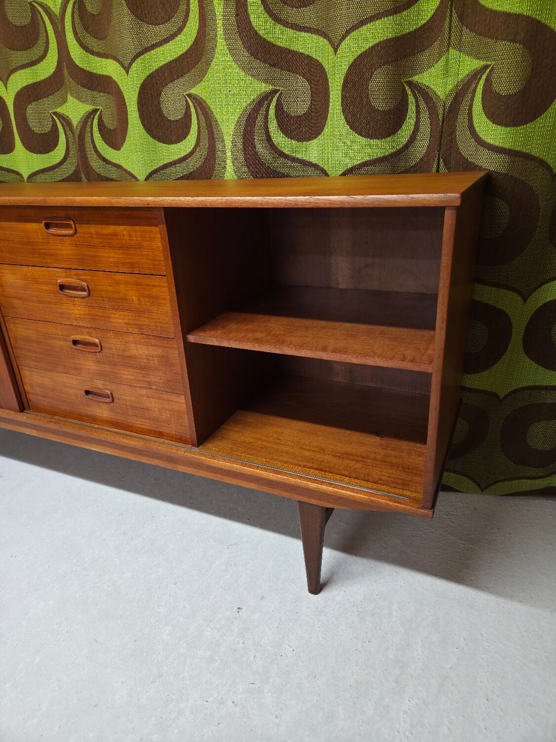 Scandinavian teak enfilade 1960