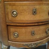 Chest of drawers half moon old Louis XVI style