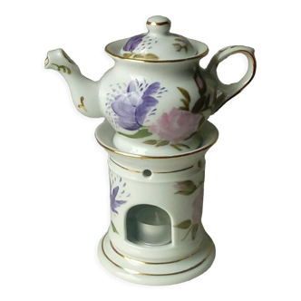 Porcelain tea maker kronester germany decor floral