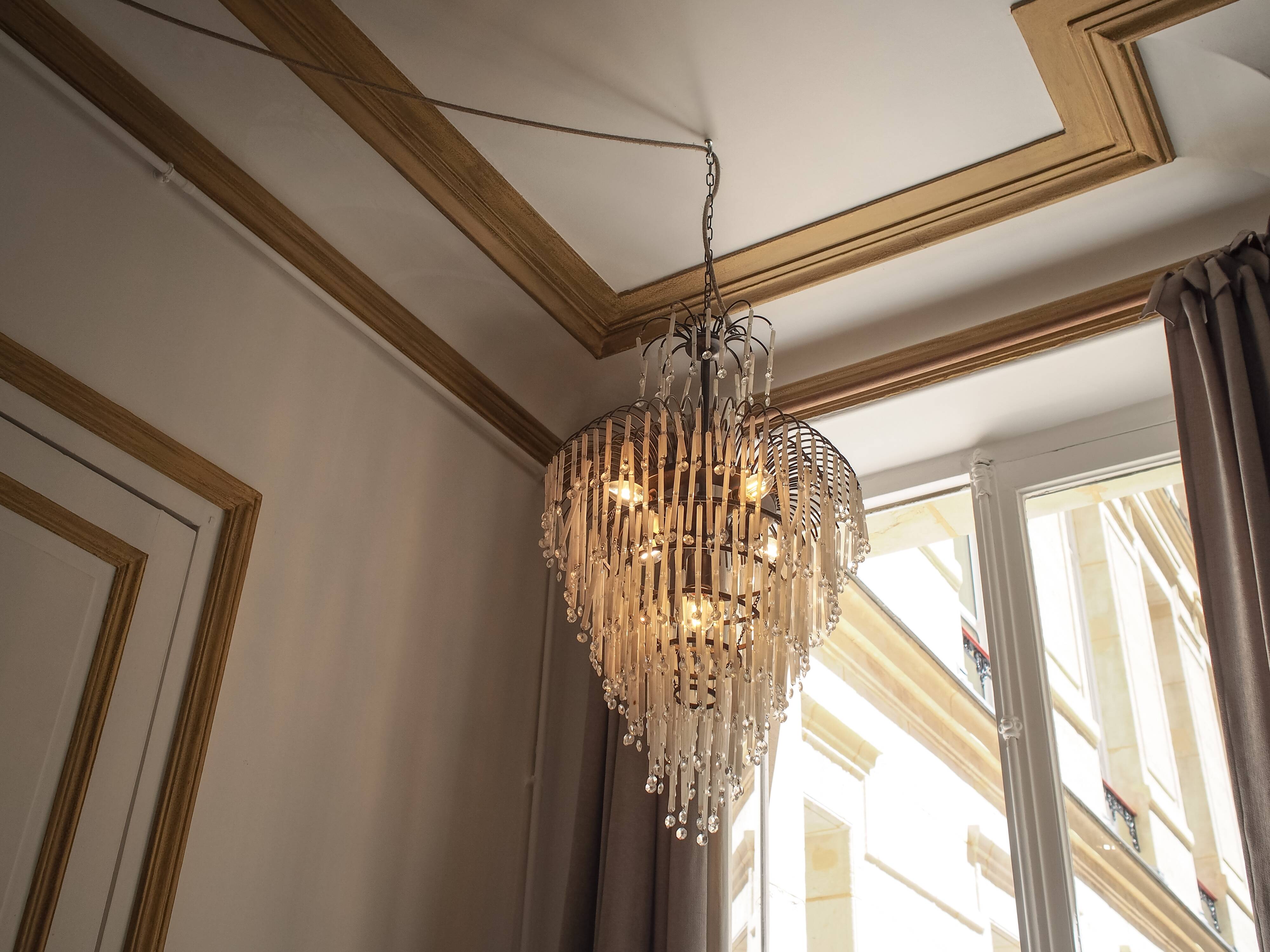 Chandelier en cristal