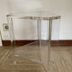 Small piece of Altuglas sofa by David Lange.