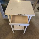 Metal bedside table