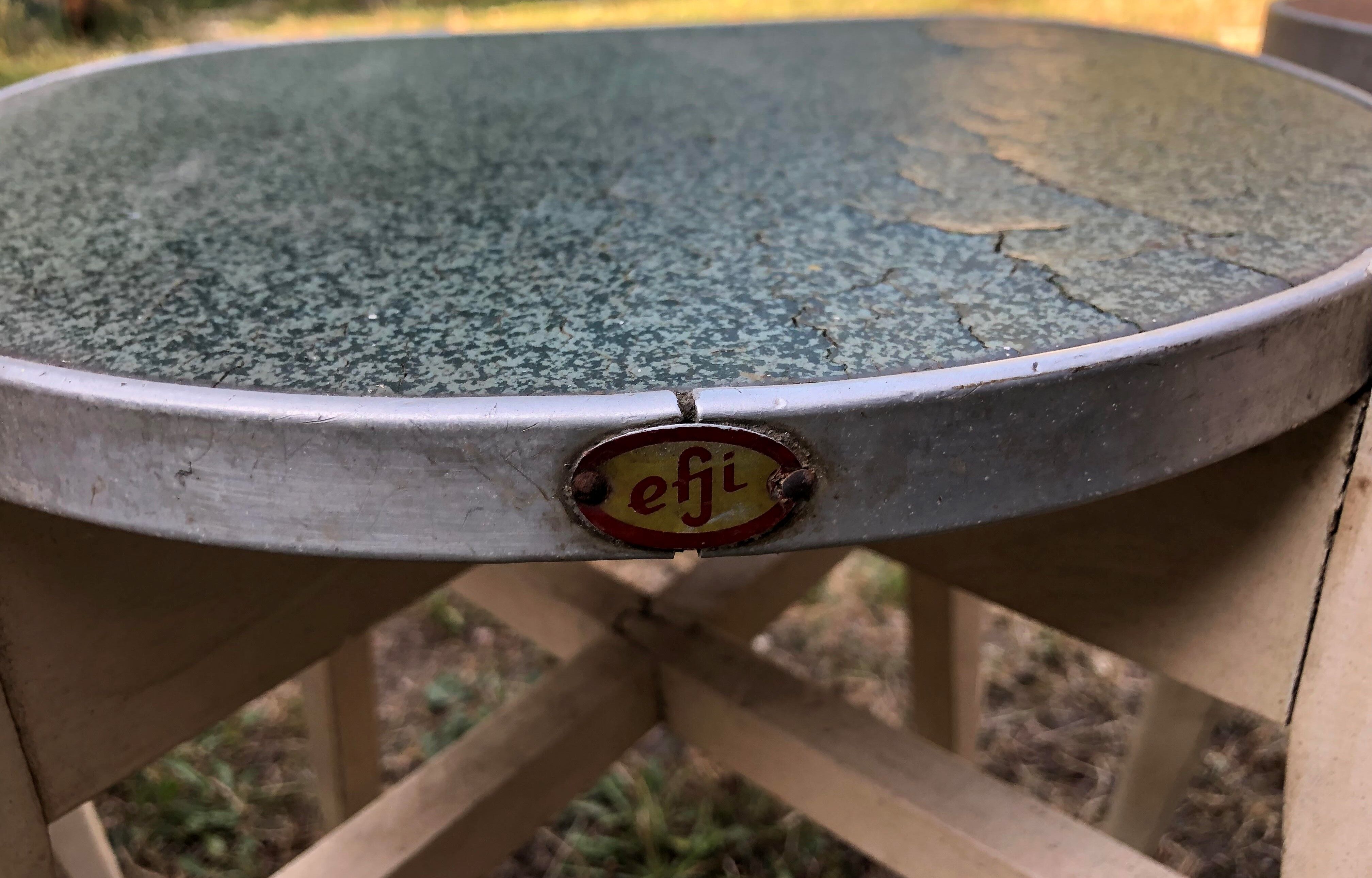 4 vintage bistro chairs from the 50s