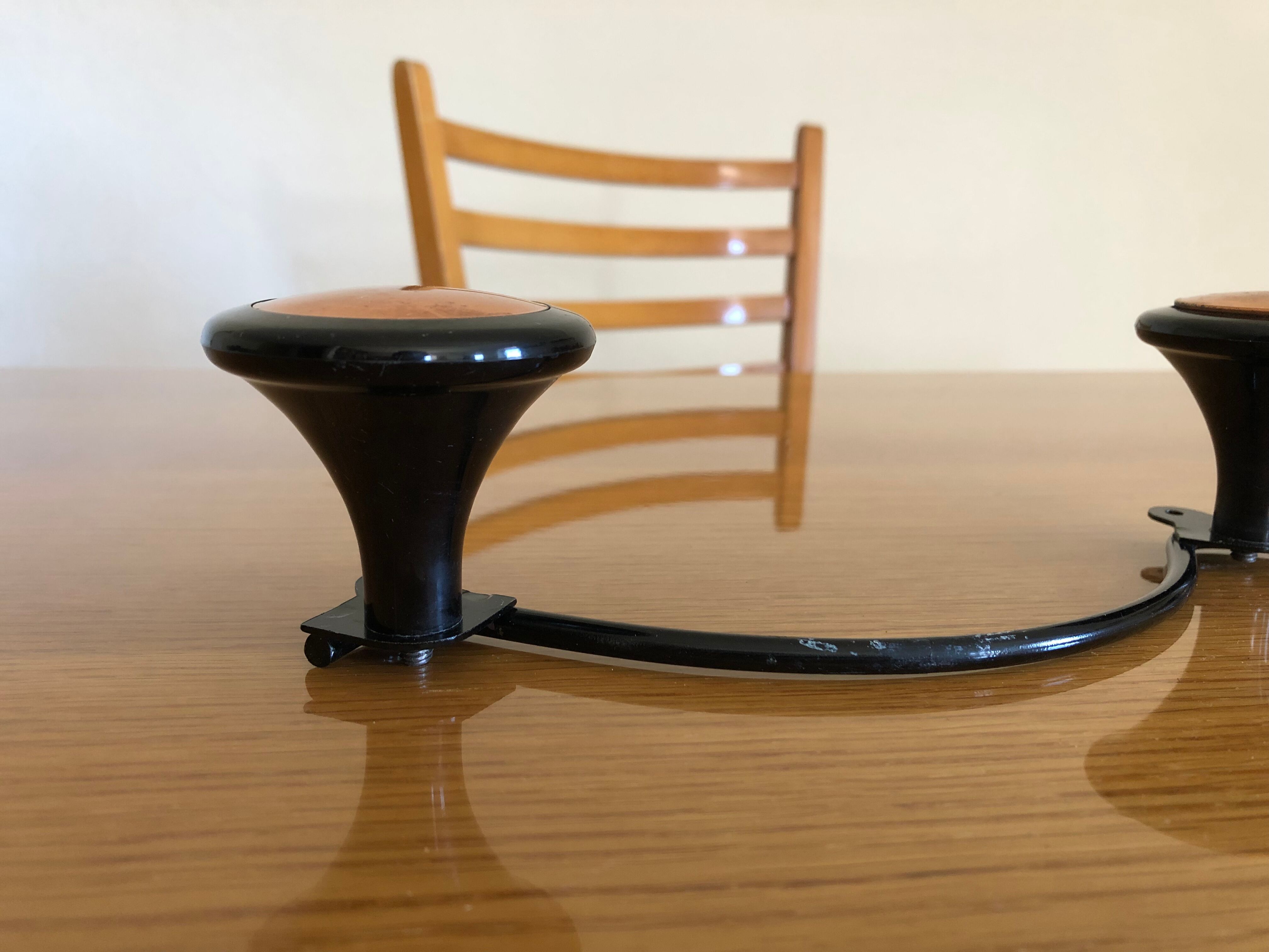 Vintage metal and copper pattery