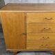 Scandinavian compass foot dresser