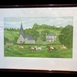 Lithograph signed Vincent Haddehey, numbered 89/200