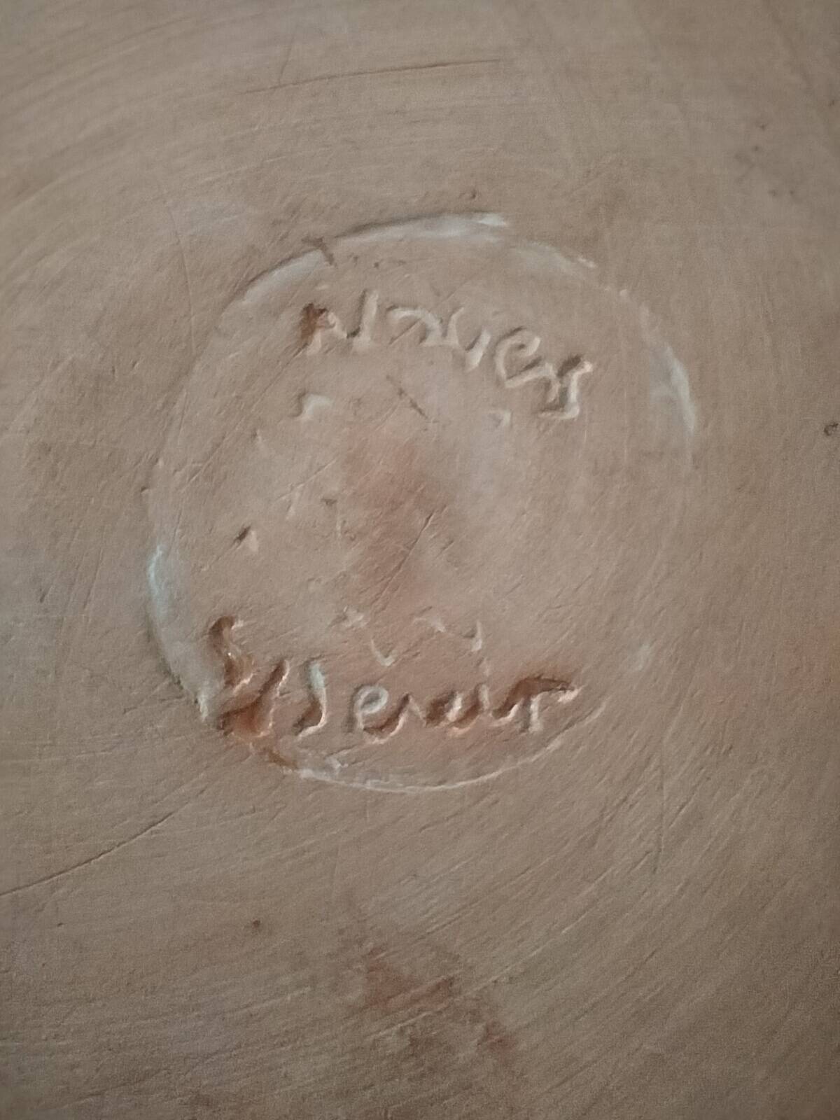 Red earthenware teapot