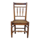 British wooden chair, nineteenth century, England