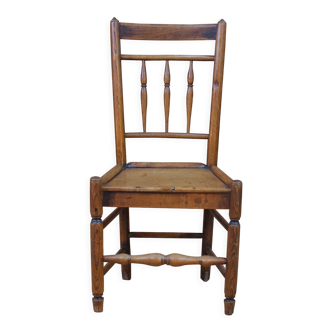 Chaise britannique en bois, XIXe siècle, Angleterre