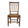 British wooden chair, nineteenth century, England