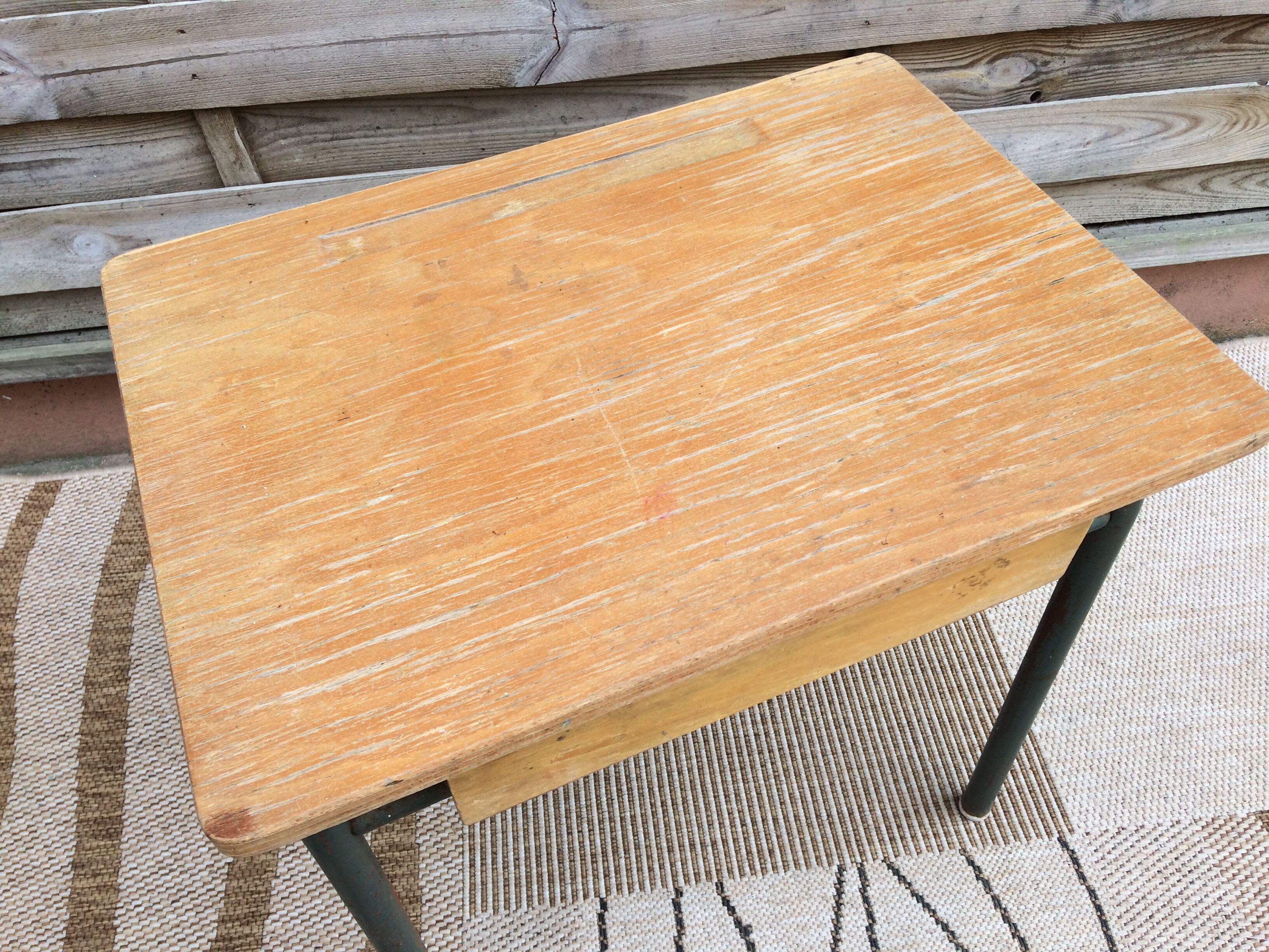 Desk et chair child Mullca 510 vintage school 50/60