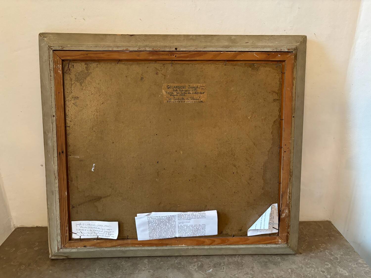 Still life signed Gilardoni