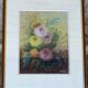 Painting old still life painting with roses Still Life XXth