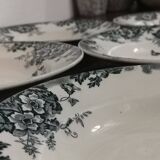 6 earthenware soup plates Moulin des Loups et Hamages