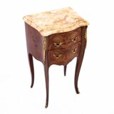 Pair of bedside tables, early 20th century, France.