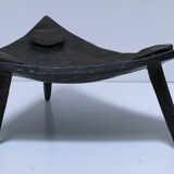 Brutalist metal pocket with patinated tripod