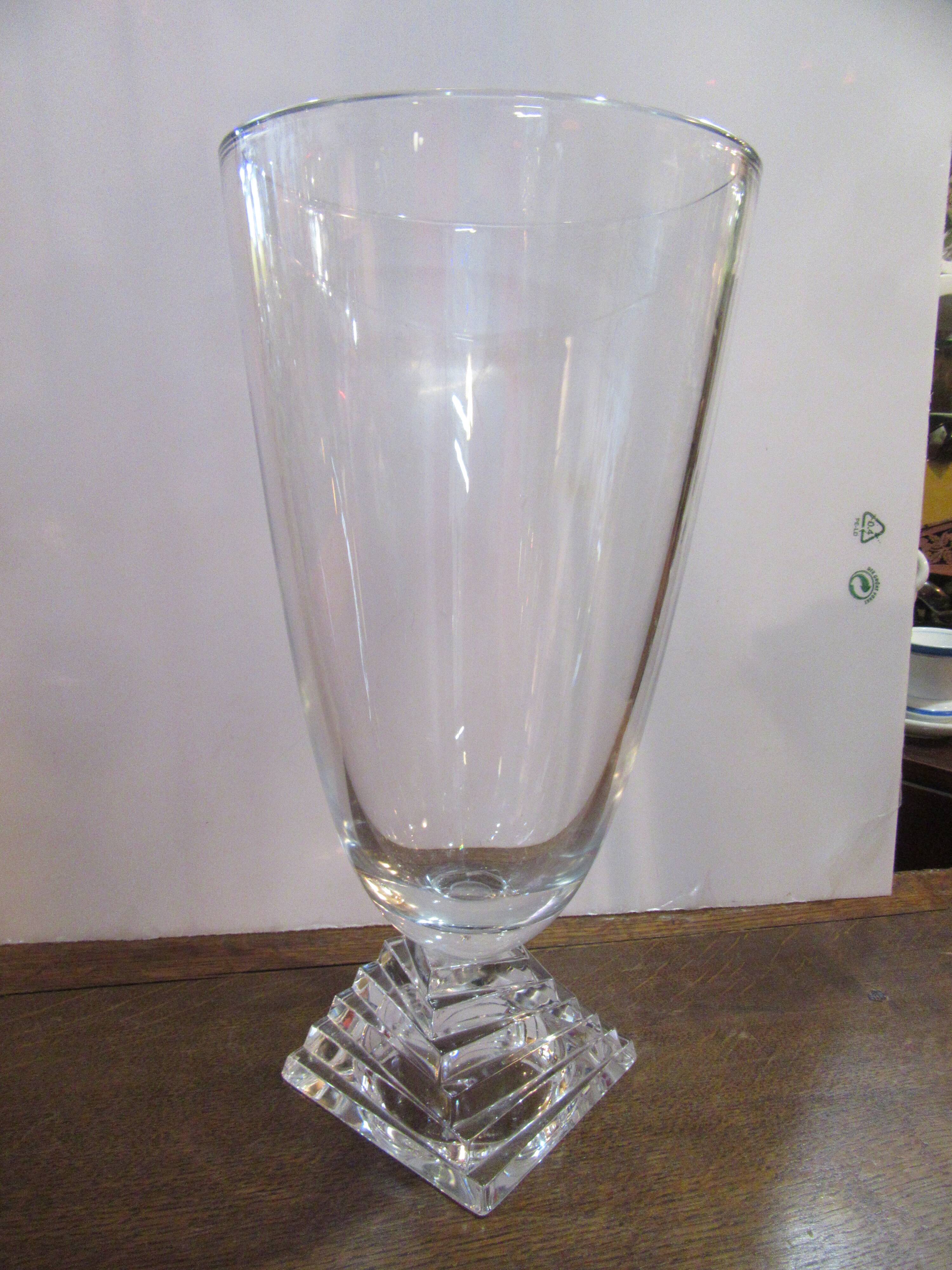 vase en cristal
