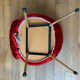 Red Pelfran mould chair - 1970