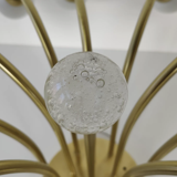 Vintage Hillebrand brass chandelier