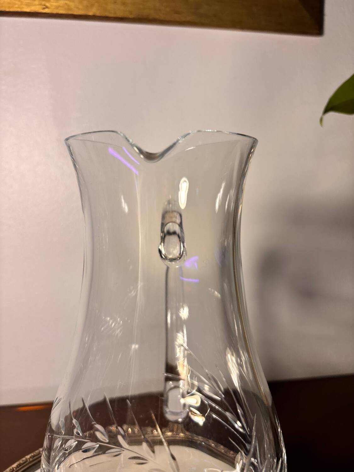 Crystal decanter from Arques