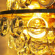 Stunning Crystal Glass and brass Chandelier by Palwa