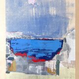 Mowan 1966 - Signed artist's proof - Abstract lithograph