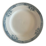 Set of 4 deep plates and 2 flat plates Lily Longchamp