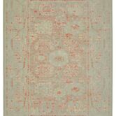 Tapis Oushak turc fait main 251 cm x 335 cm