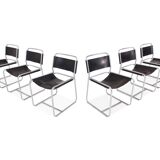 Claire Bataille Tubular Dining Chairs - Paul Ibens Model SE18 for 'T Spectrum 1970