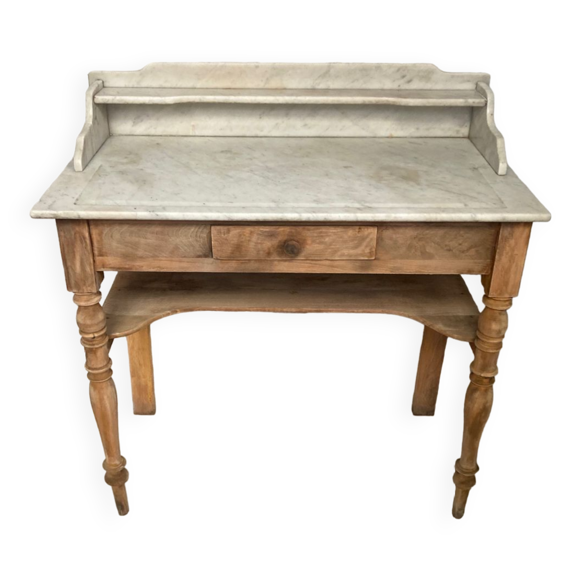 Antique marble toilet table