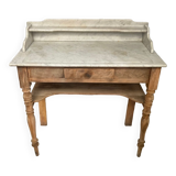Antique marble toilet table