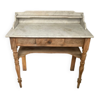 Antique marble toilet table