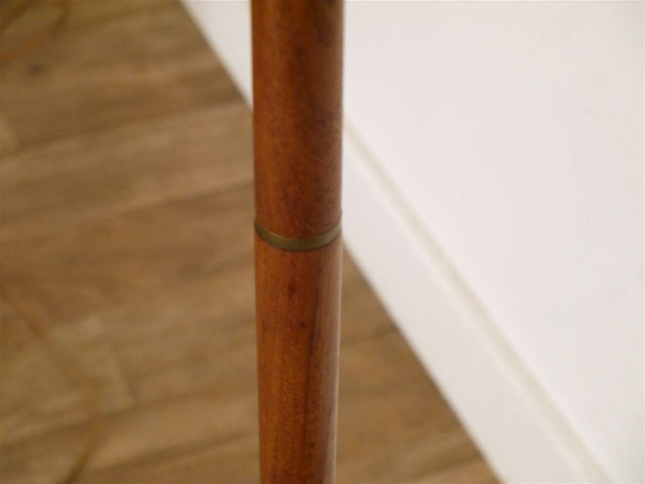 Scandinavian teak floor lamp, 1960