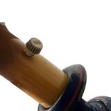 Mini vintage blue desk lamp