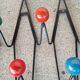 Wall coat rack