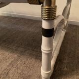 1970s "Kettal" Bamboo Coffee Table in Fiberglass