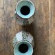 Pair of art deco vases in Sarreguemines earthenware