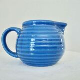Blue pitcher