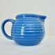 Blue pitcher