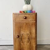 Art deco bedside table with drawer