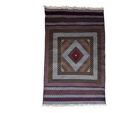 Handmade Afghan rug made with a needle – 175 × 135cm