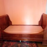 Rustic boat bed XIXth