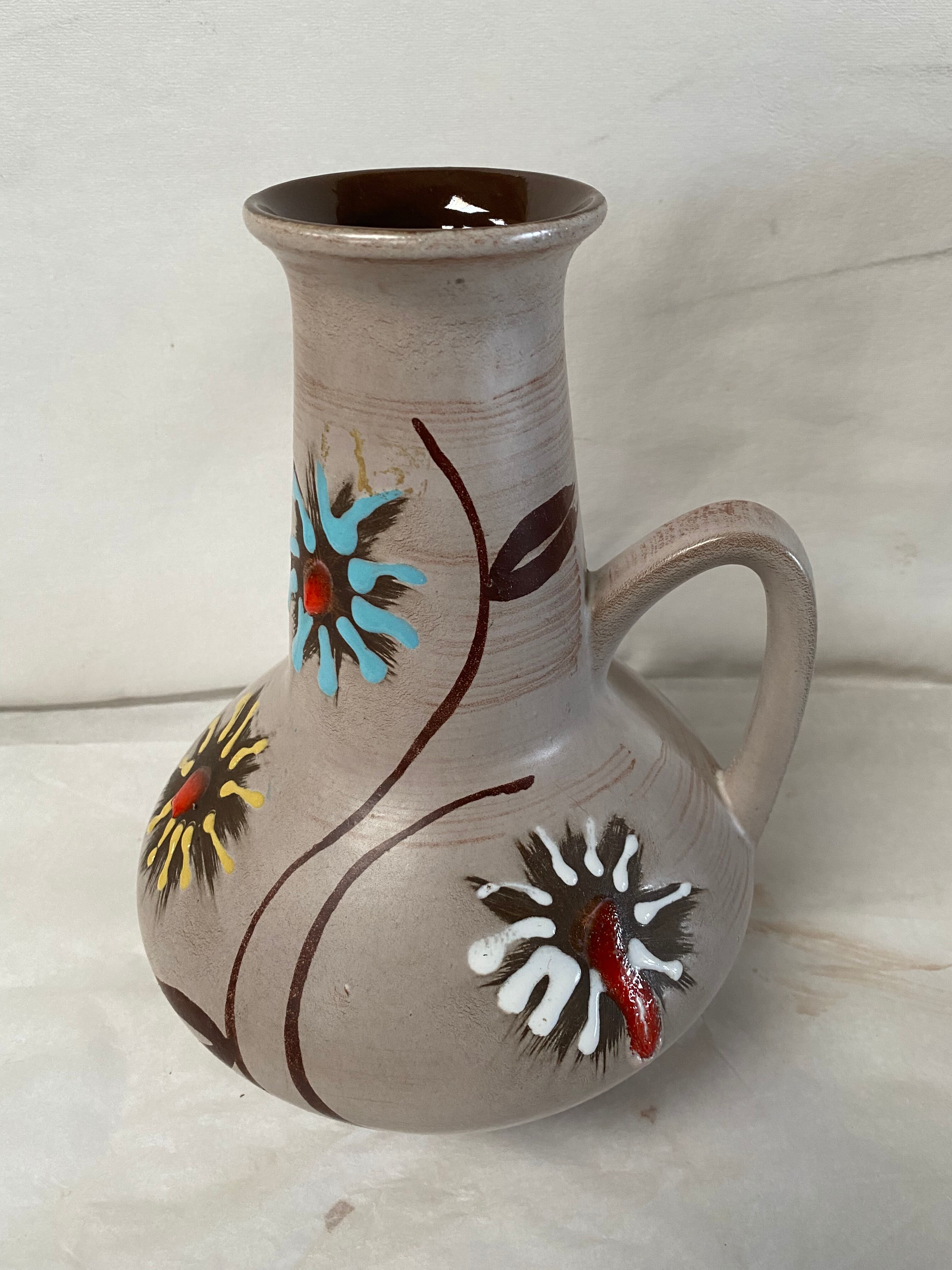 Vintage ceramic vase West Germany