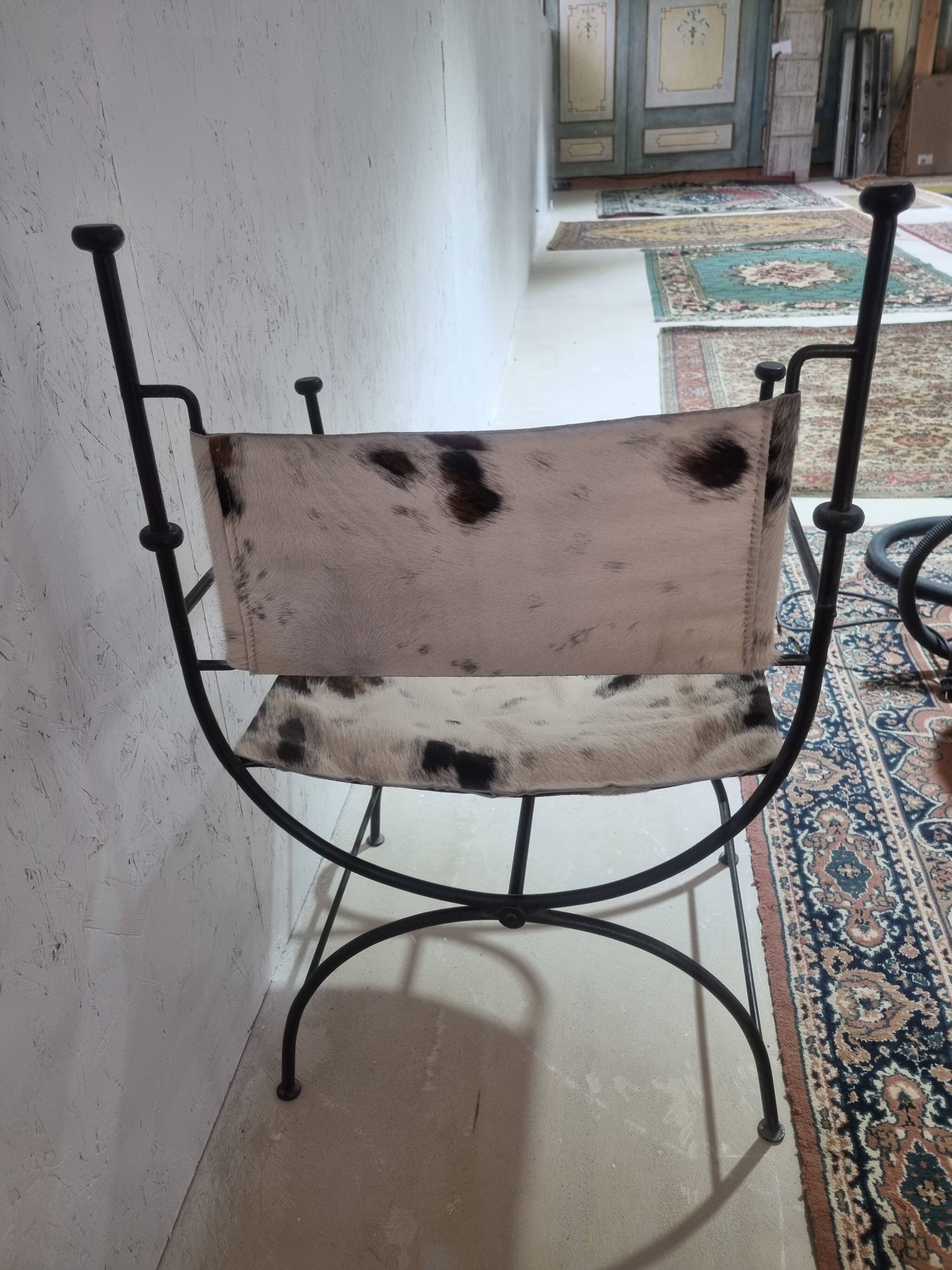 Art Deco Curule chair