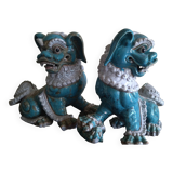Important pair of Fo dogs