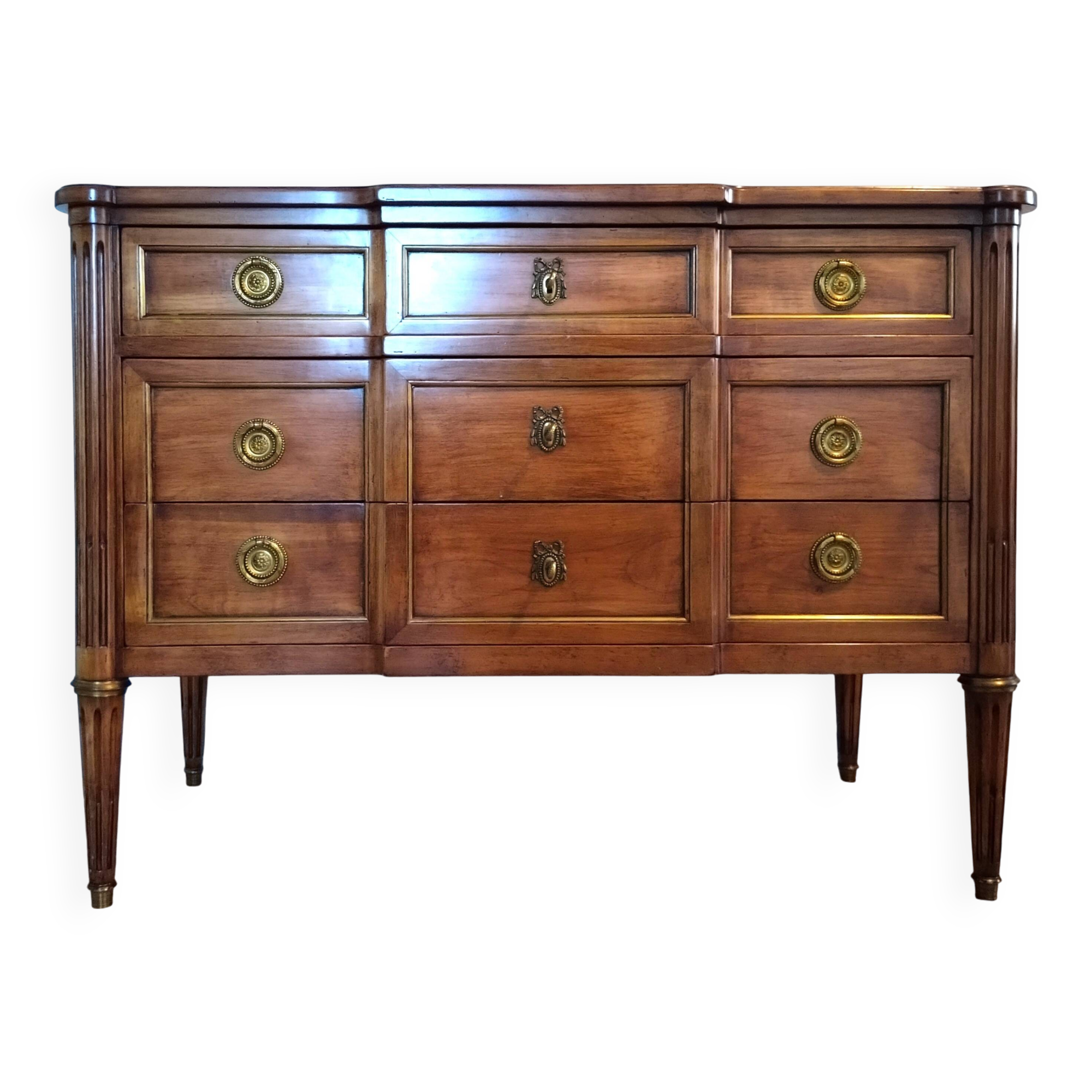 Louis XVI style chest of drawers